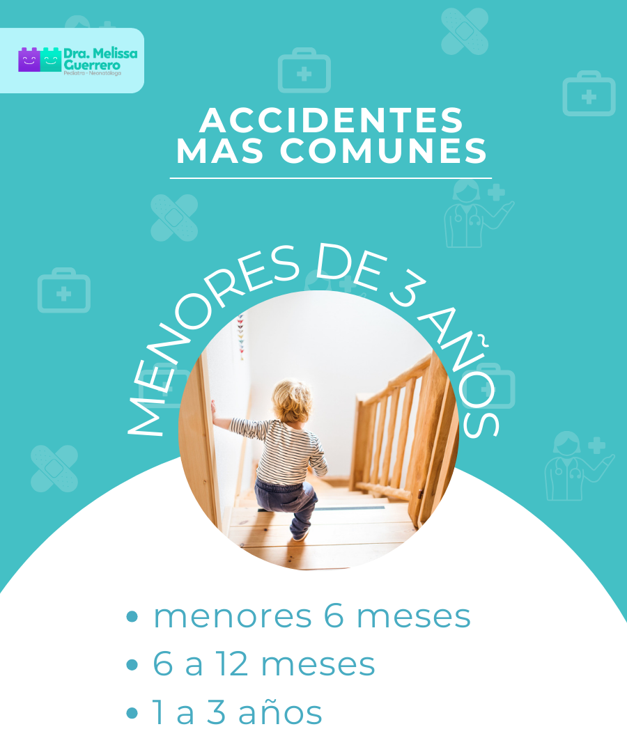 ACCIDENTES MÁS COMUNES EN MENORES DE 3 AÑOS