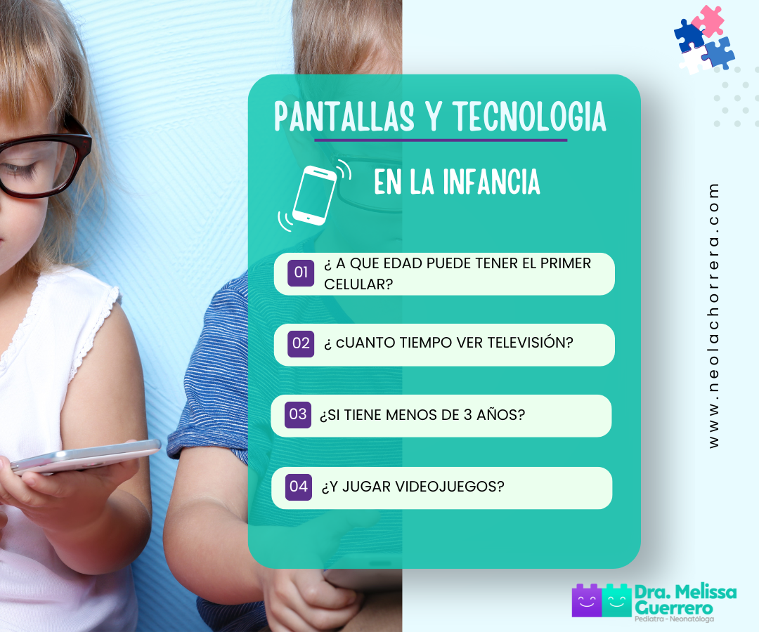Pantallas y tecnlogía en la infancia